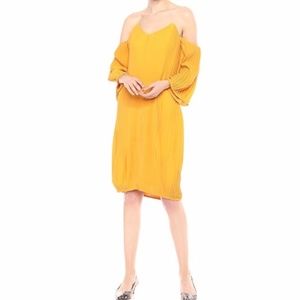 Elliatt Marigold Off the Shoulder Dress